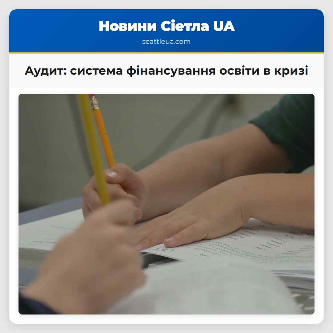 Аудит система фінансування освіти в кризі