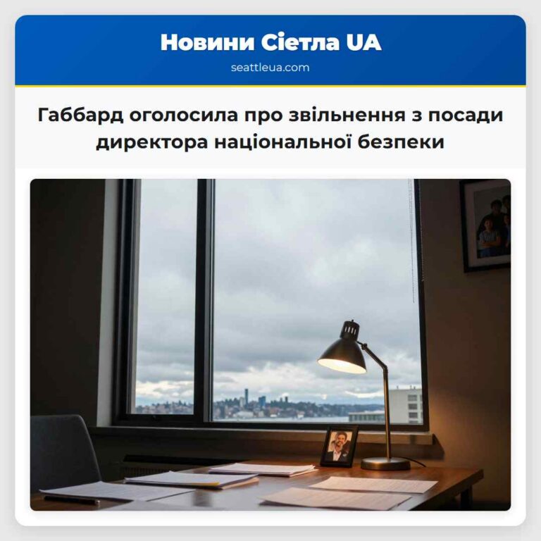 Габбард оголосила про звільнення з посади директора національної безпеки