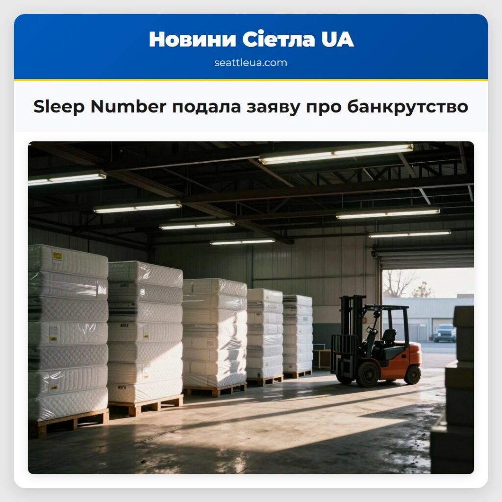 Sleep Number подала заяву про банкрутство