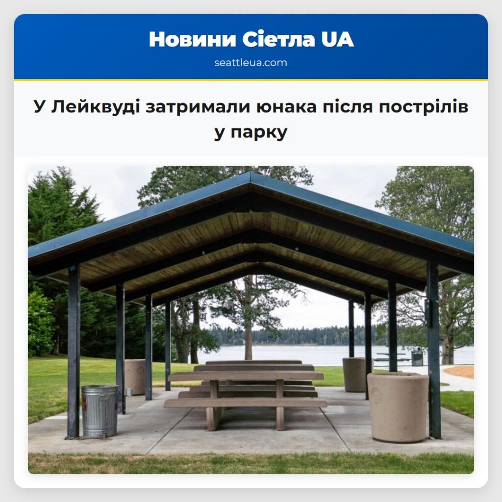 У Лейквуді затримали юнака після пострілів у парку