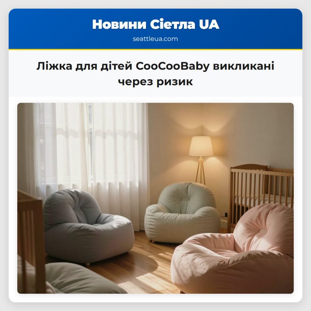 Ліжка для дітей CooCooBaby викликані через ризик