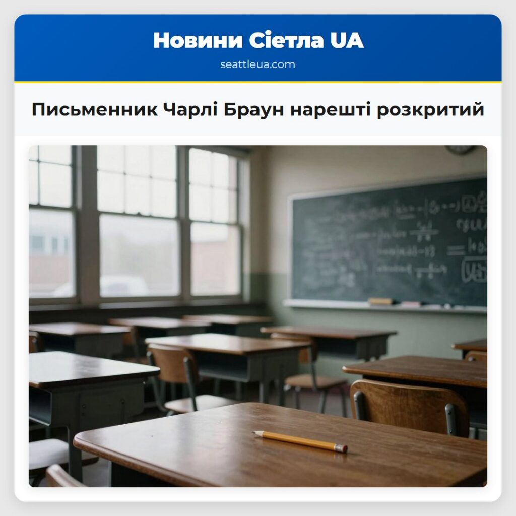 Письменник Чарлі Браун нарешті розкритий