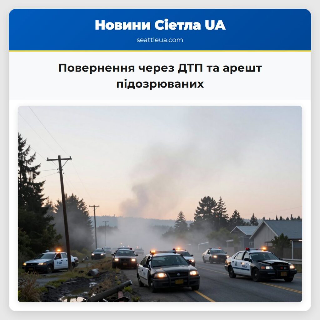 Повернення через ДТП та арешт підозрюваних