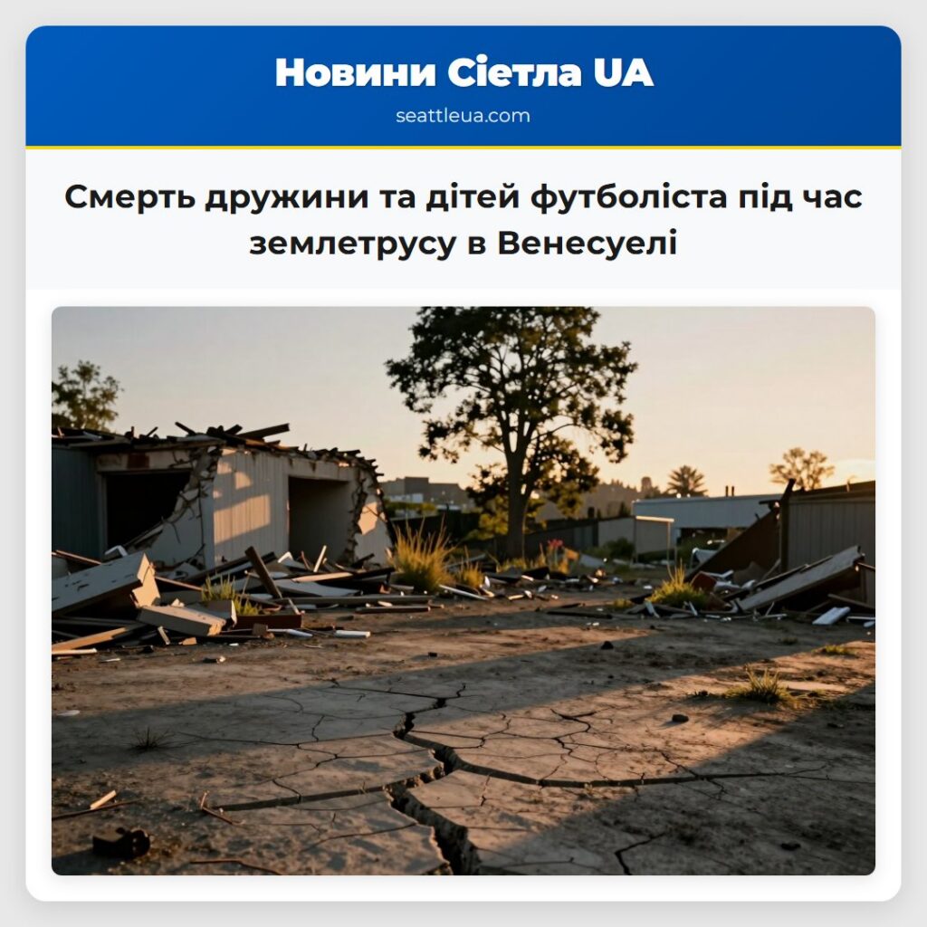 Смерть дружини та дітей футболіста під час