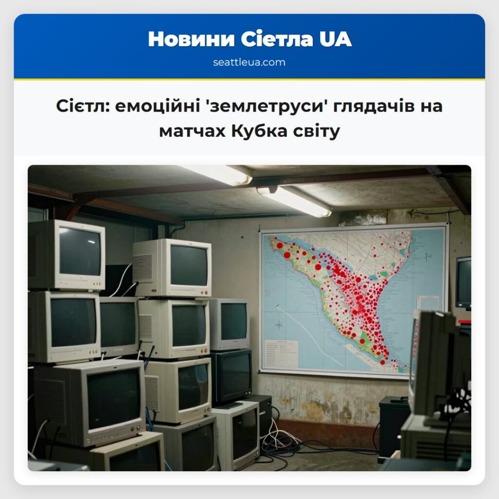 Сієтл: емоційні 'землетруси' глядачів на матчах