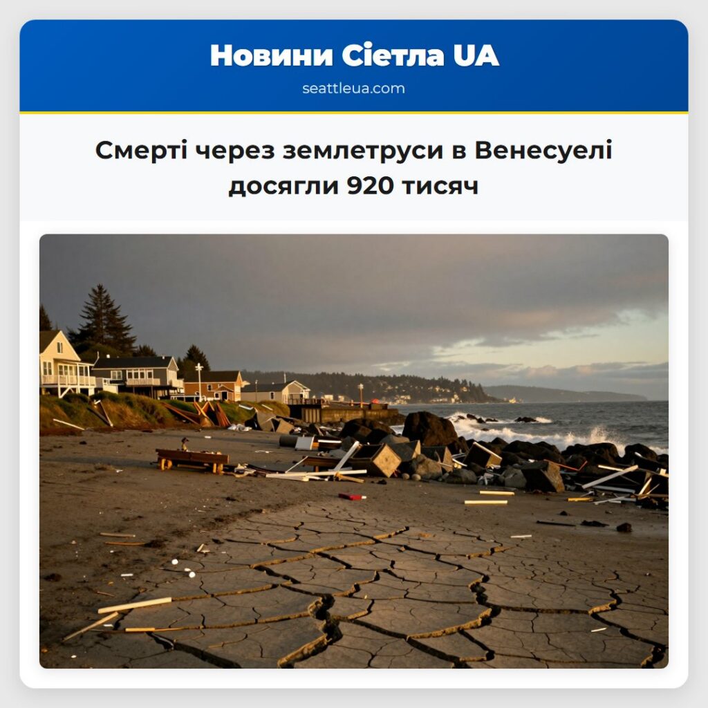 Смерті через землетруси в Венесуелі досягли 920