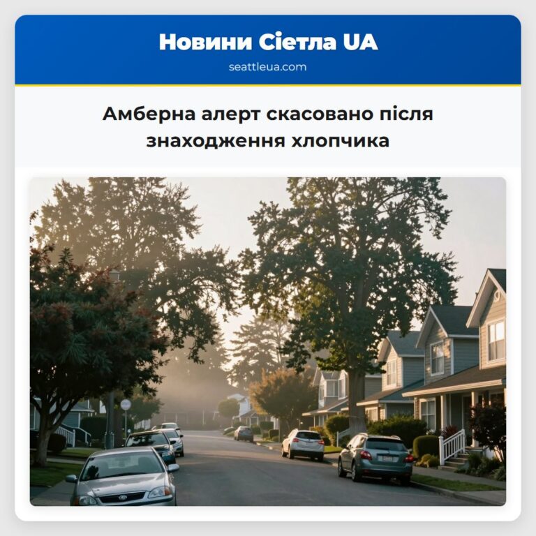 Амберна алерт скасовано після знаходження хлопчика
