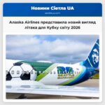 Алaska Airlines представила новий вигляд літака для Кубку світу 2026