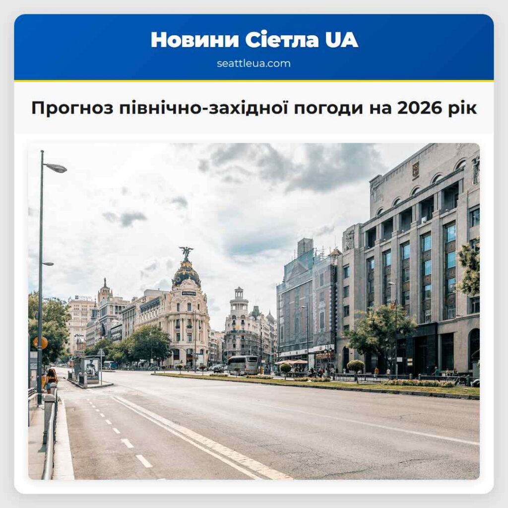 Прогноз північно-західної погоди на 2026 рік