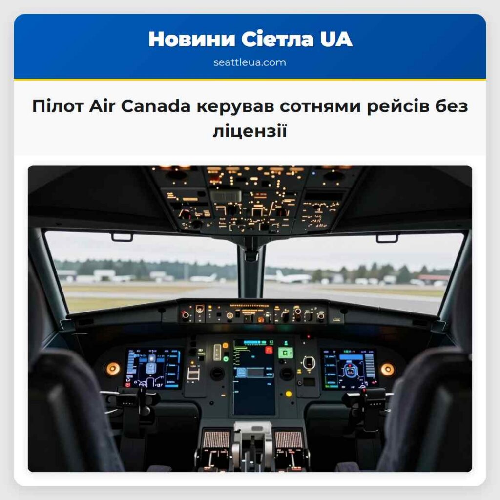 Пілот Air Canada керував сотнями рейсів без