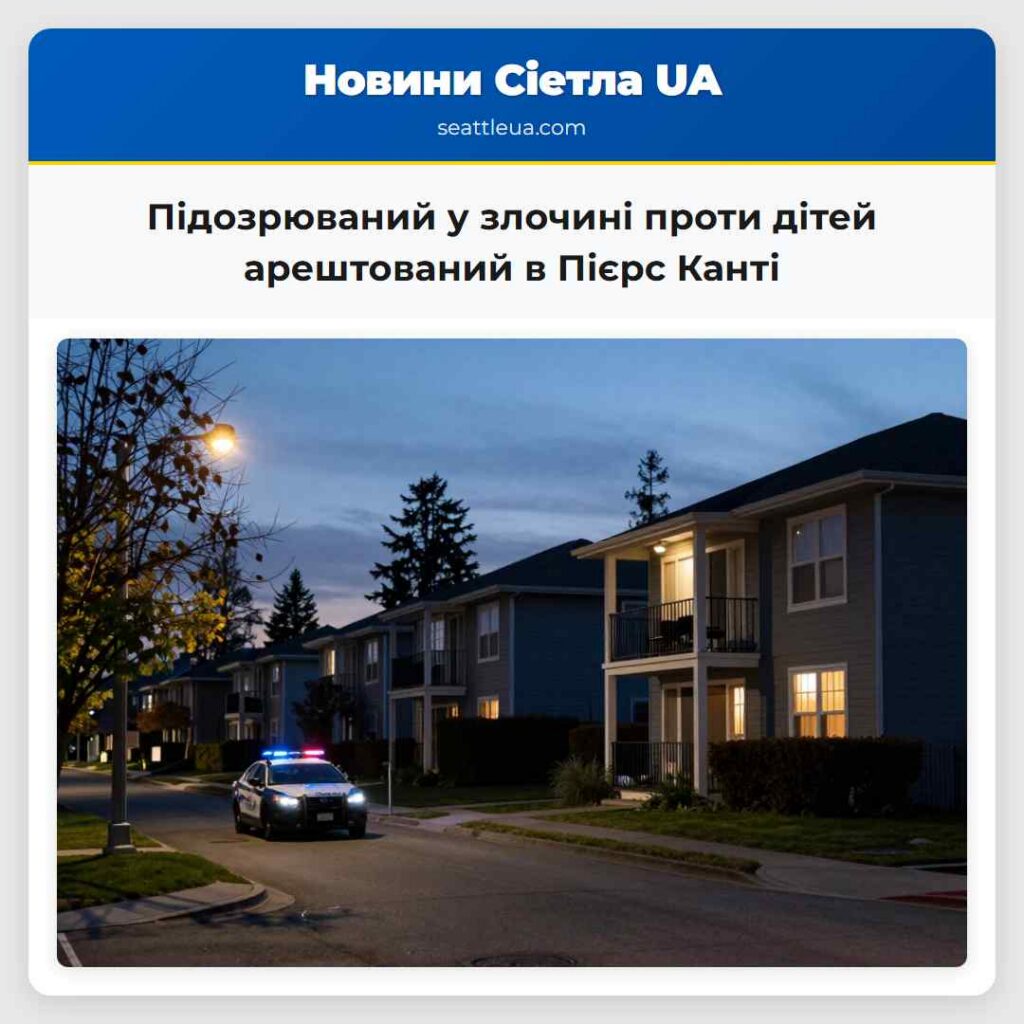 Підозрюваний у злочині проти дітей арештований в