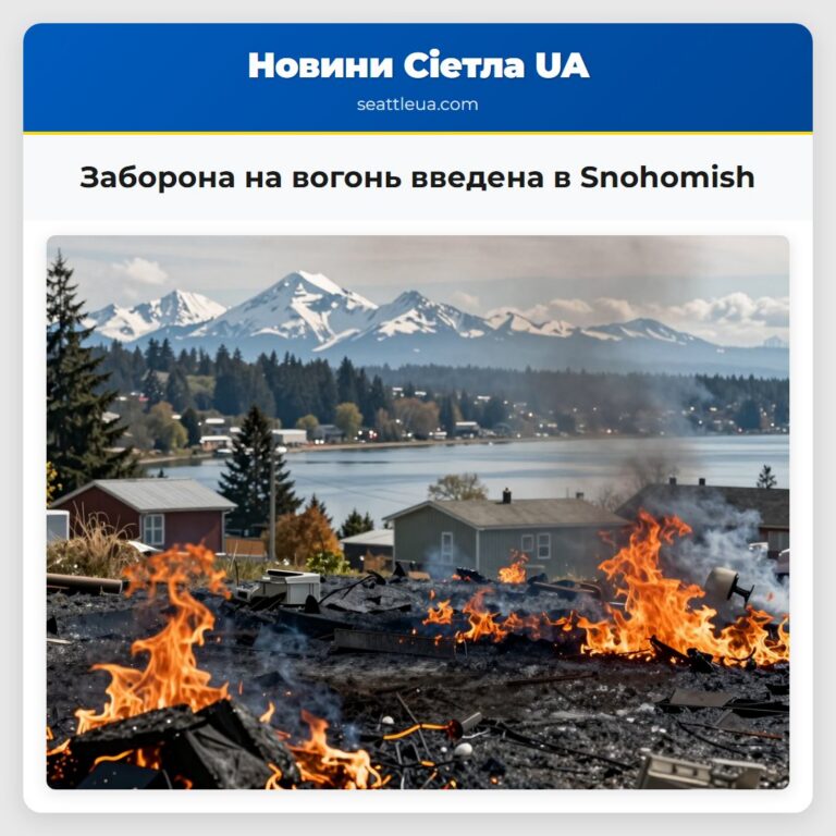 Заборона на вогонь введена в Snohomish