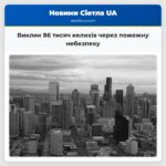 Виклик 86 тисяч келихів через пожежну небезпеку