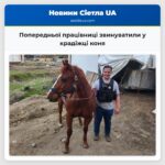 Попередньої працівниці звинуватили у крадіжці коня