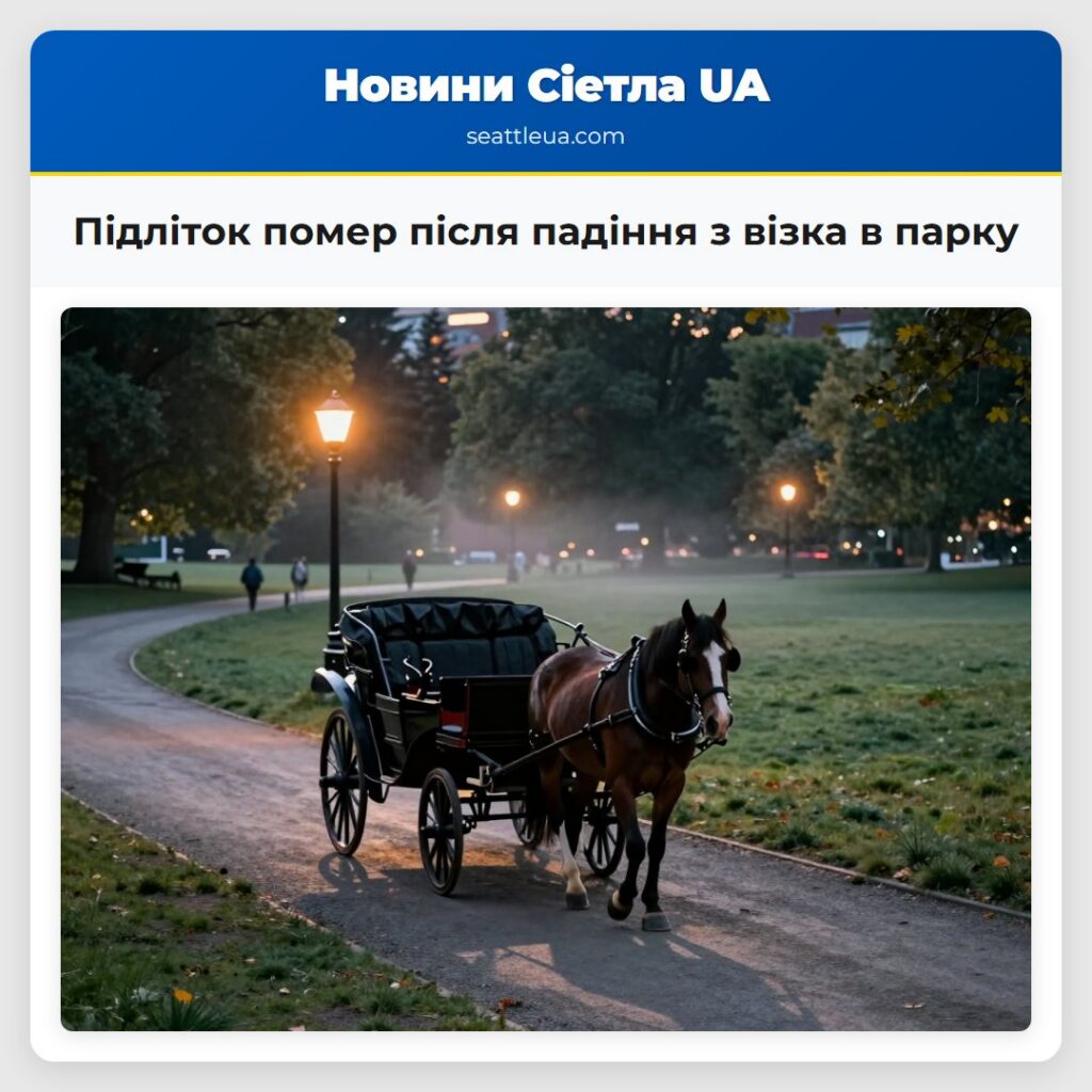 Підліток помер після падіння з візка в парку