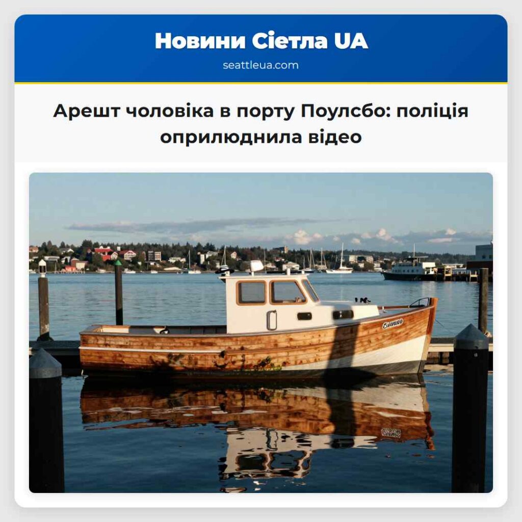 Арешт чоловіка в порту Поулсбо: поліція