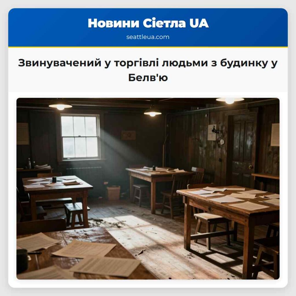 Звинувачений у торгівлі людьми з будинку у Белв'ю