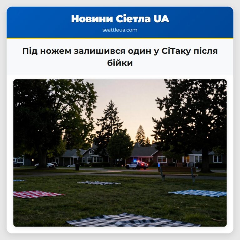 Під ножем залишився один у СіТаку після бійки