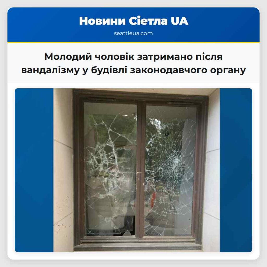 Молодий чоловік затримано після вандалізму у