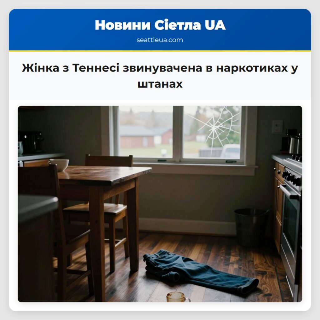 Жінка з Теннесі звинувачена в наркотиках у штанах