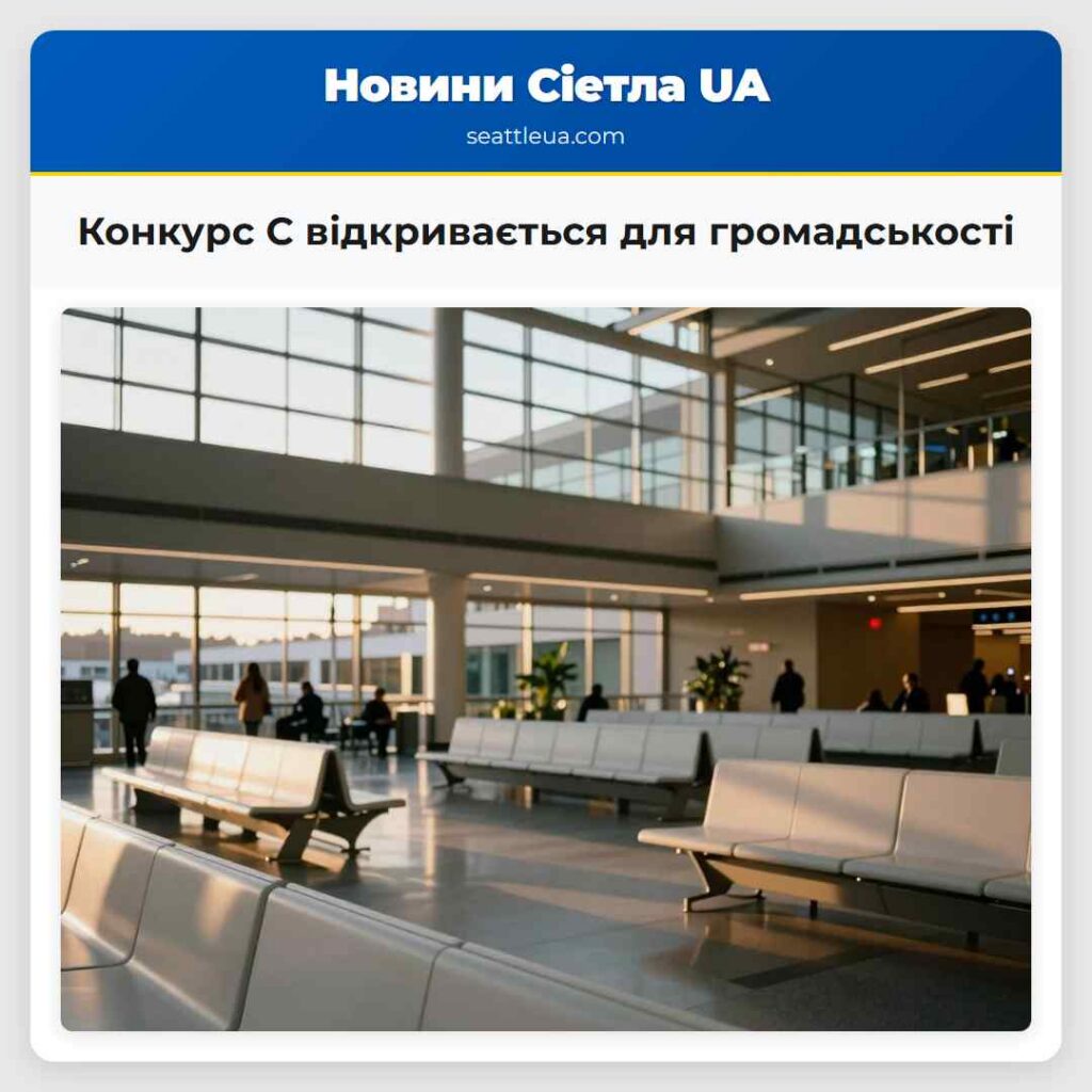 Конкурс С відкривається для громадськості