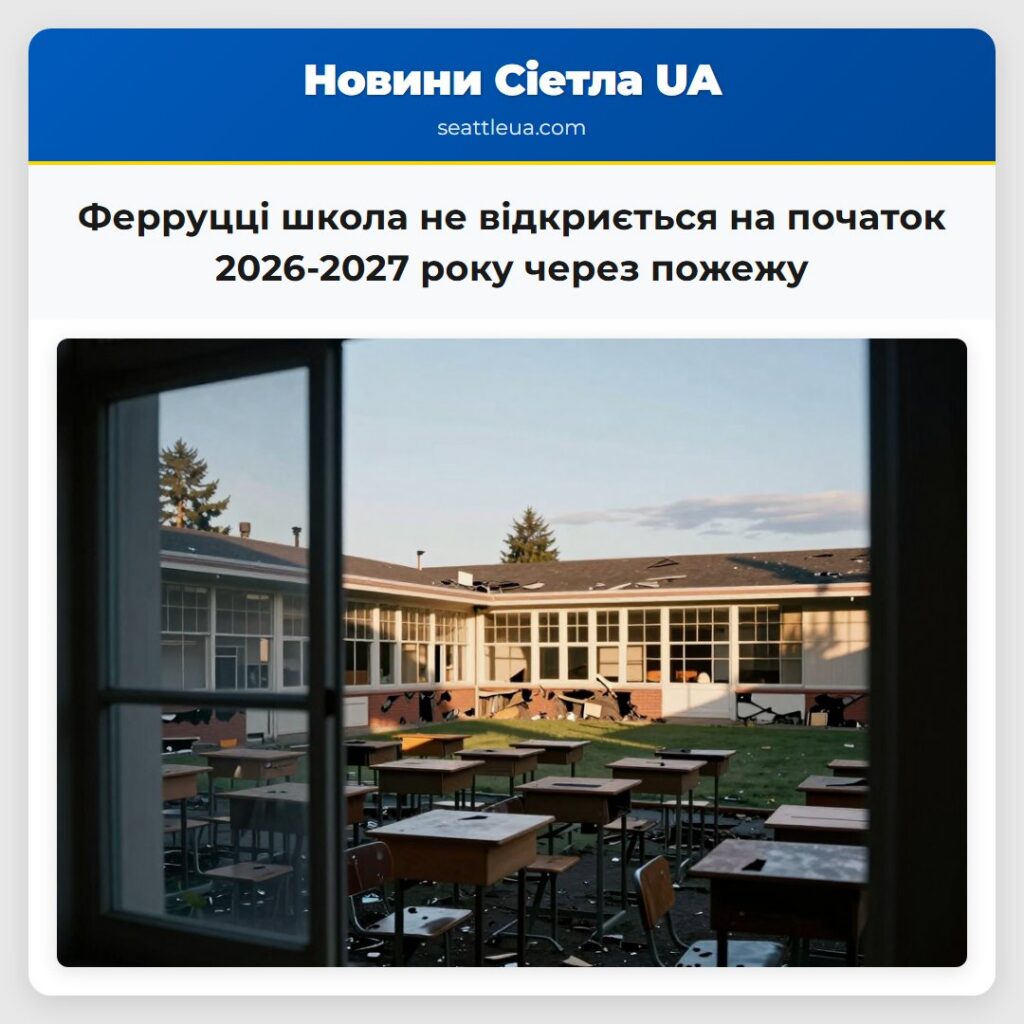 Ферруцці школа не відкриється на початок