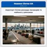 Аеропорт Сієтла рекорди пасажирів та майонез у рюкзаках
