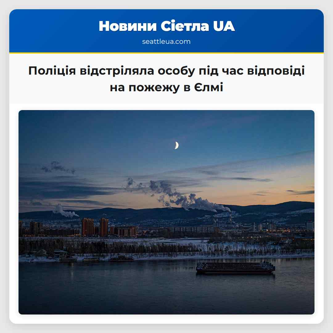 Поліція відстріляла особу під час відповіді на