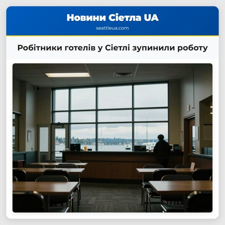 Робітники готелів у Сіетлі зупинили роботу
