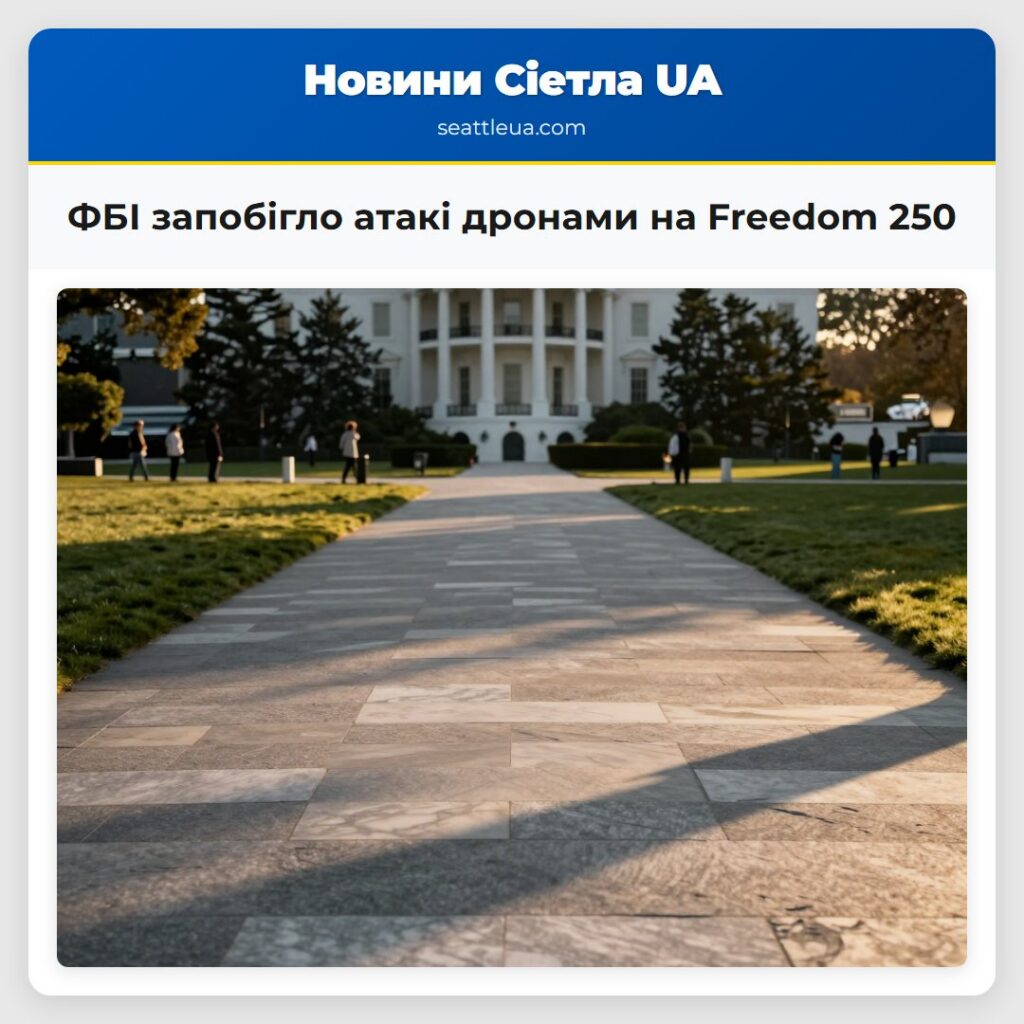 ФБІ запобігло атакі дронами на Freedom 250