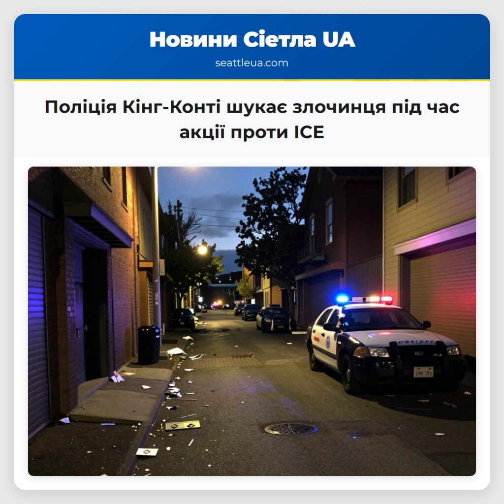 Поліція Кінг-Конті шукає злочинця під час акції
