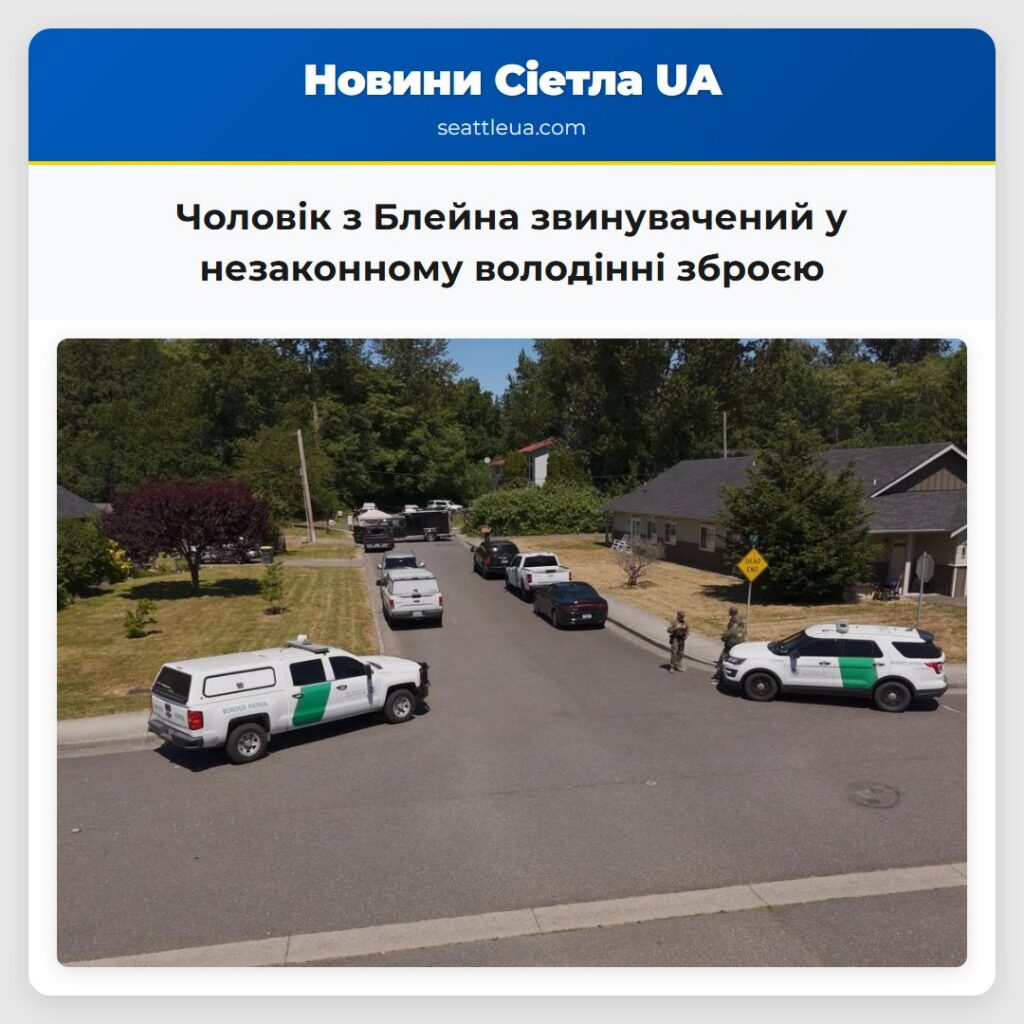 Чоловік з Блейна звинувачений у незаконному