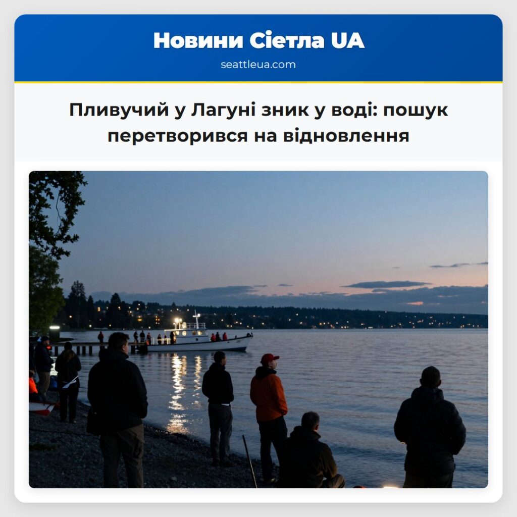 Пливучий у Лагуні зник у воді: пошук перетворився