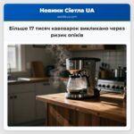 Більше 17 тисяч кавоварок викликано через ризик опіків