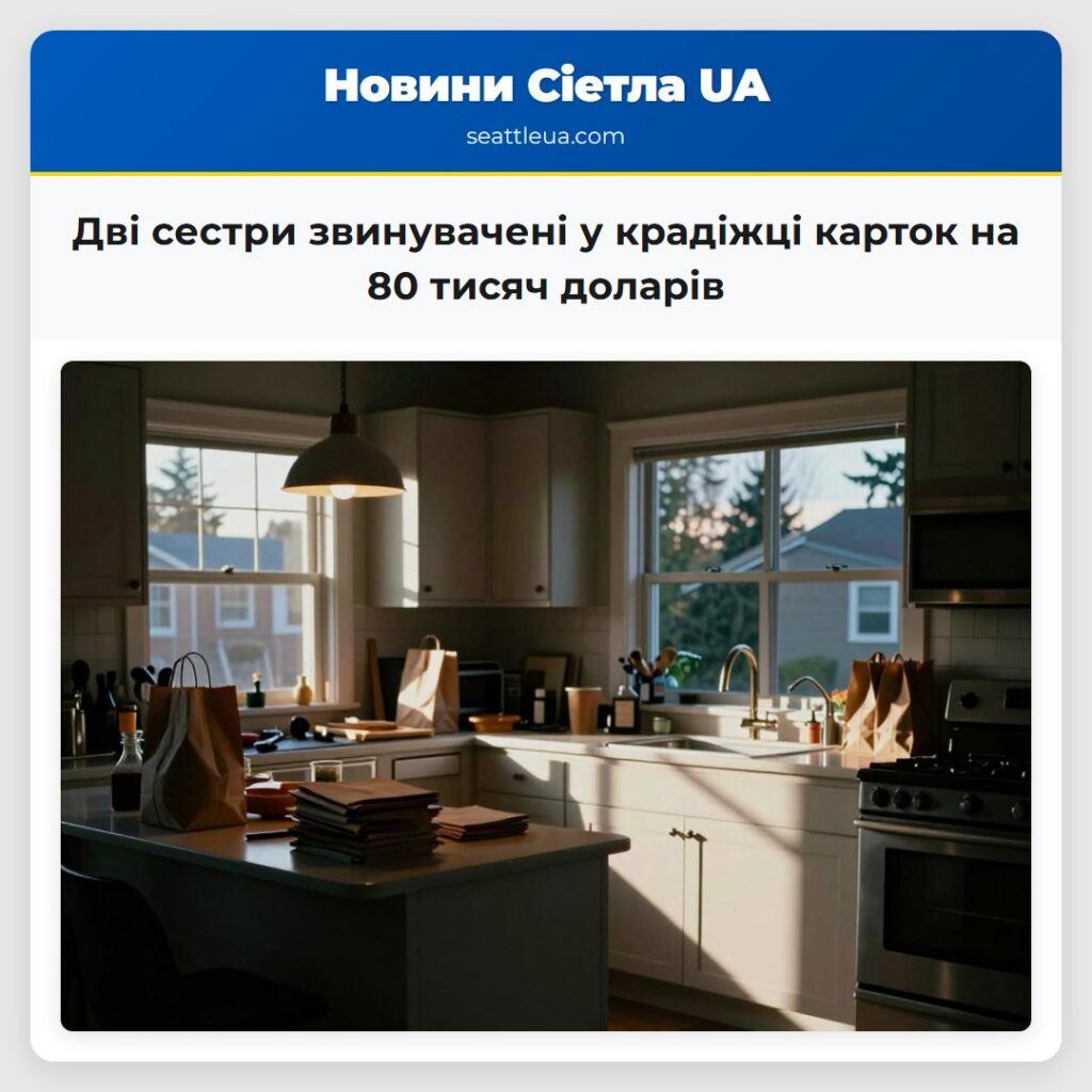 Дві сестри звинувачені у крадіжці карток на 80 тисяч доларів