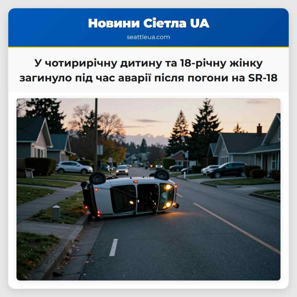 У чотирирічну дитину та 18-річну жінку загинуло