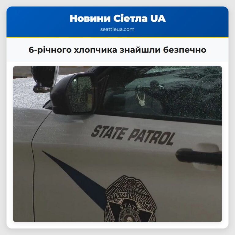 6-річного хлопчика знайшли безпечно