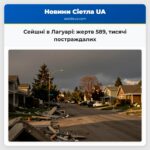 Сейшні в Лагуарі жертв 589 тисячі постраждалих