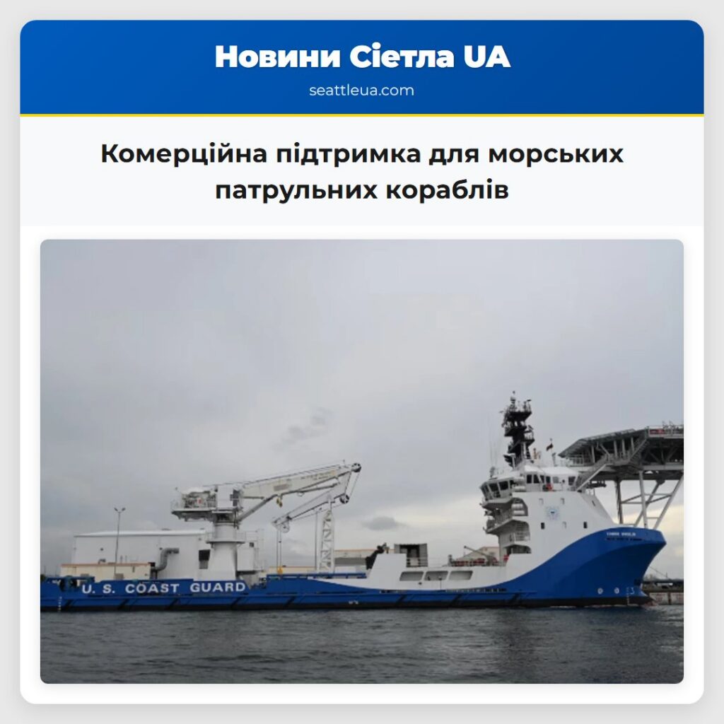 Комерційна підтримка для морських патрульних