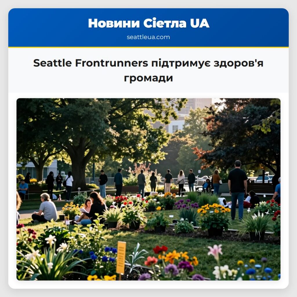 Seattle Frontrunners підтримує здоров'я громади