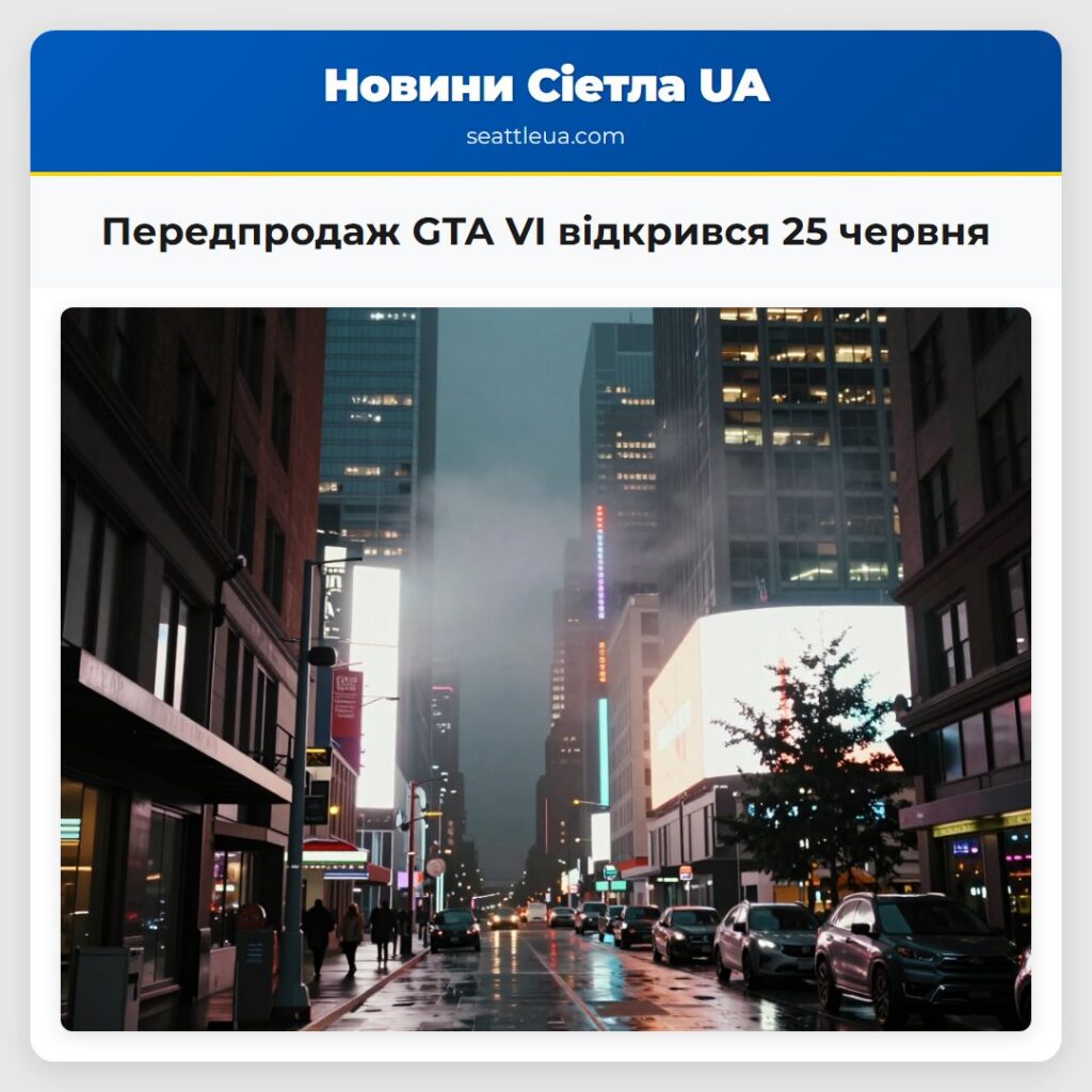 Передпродаж GTA VI відкрився 25 червня