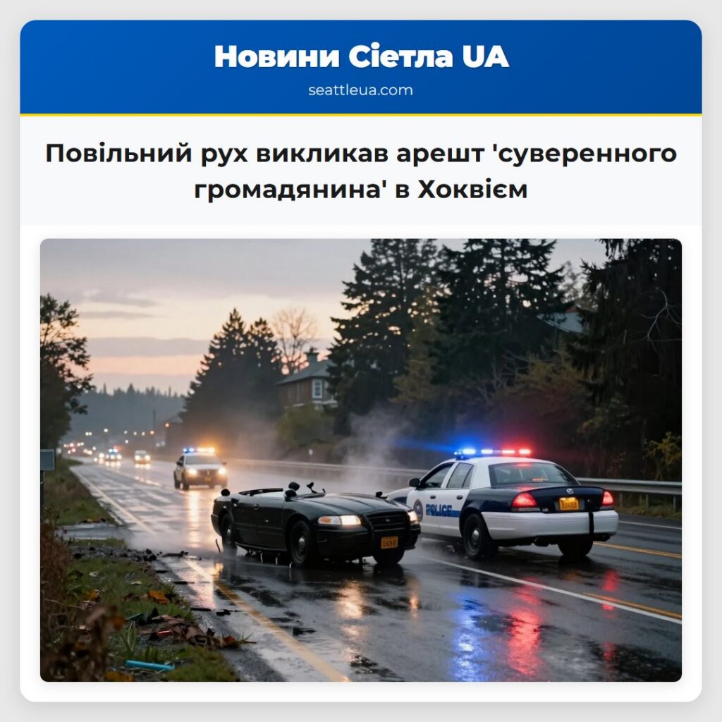 Повільний рух викликав арешт 'суверенного