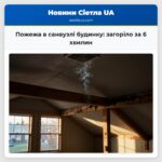 Пожежа в санвузлі будинку загоріло за 6 хвилин
