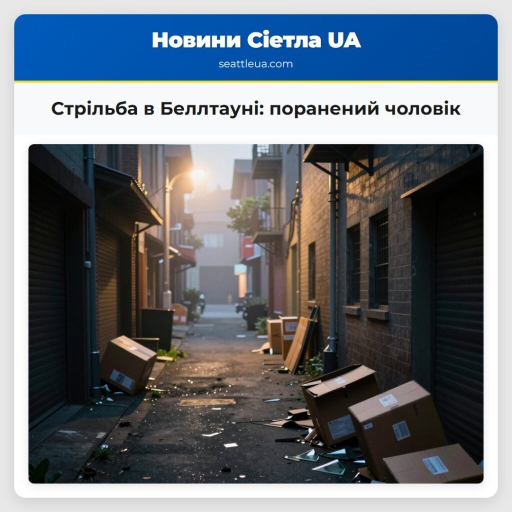 Стрільба в Беллтауні: поранений чоловік