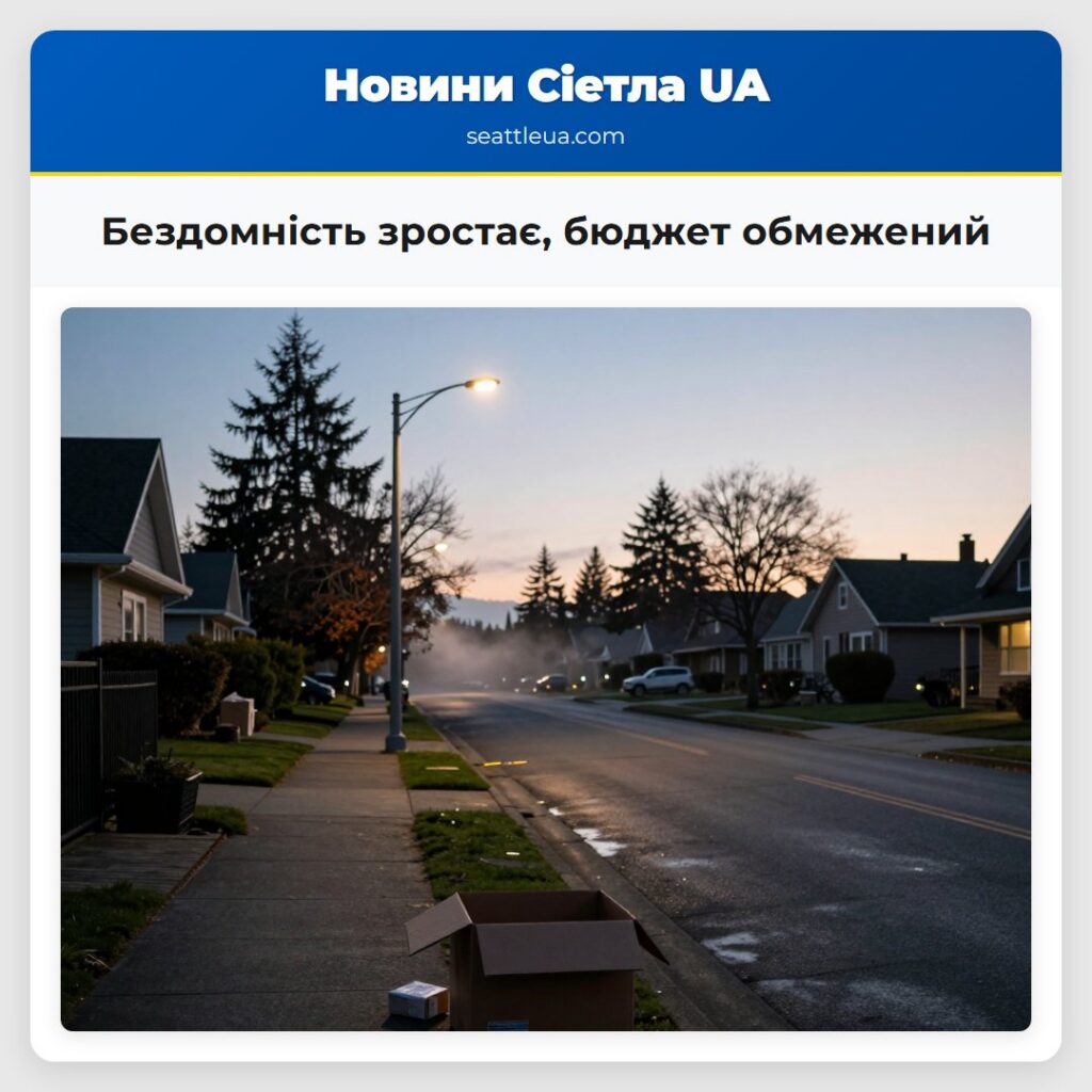 Бездомність зростає, бюджет обмежений