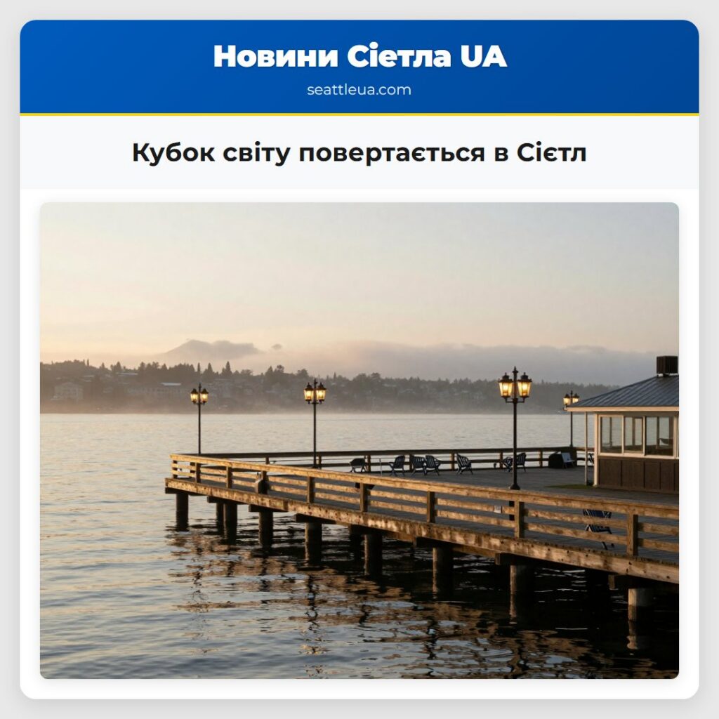 Кубок світу повертається в Сієтл