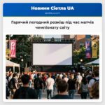 Гарячий погодний розкіш під час матчів чемпіонату світу