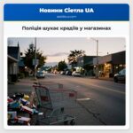 Поліція шукає крадіїв у магазинах