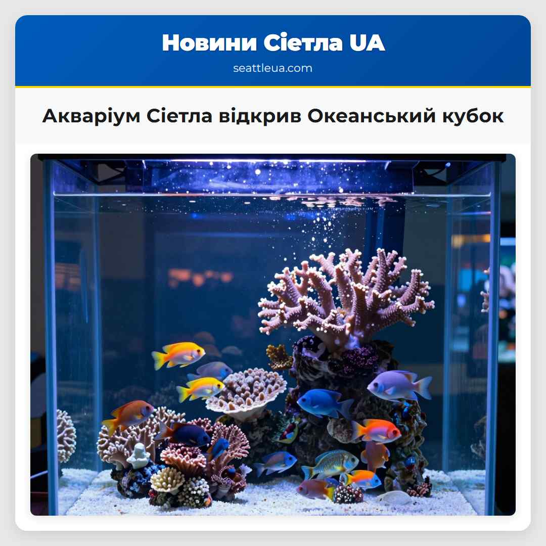 Акваріум Сіетла відкрив Океанський кубок