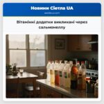 Вітамінні додатки викликані через сальмонеллу